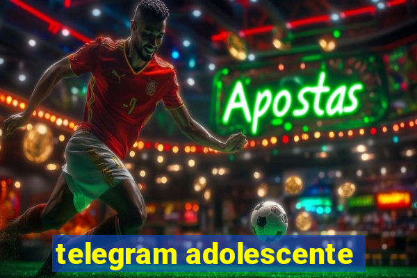 telegram adolescente